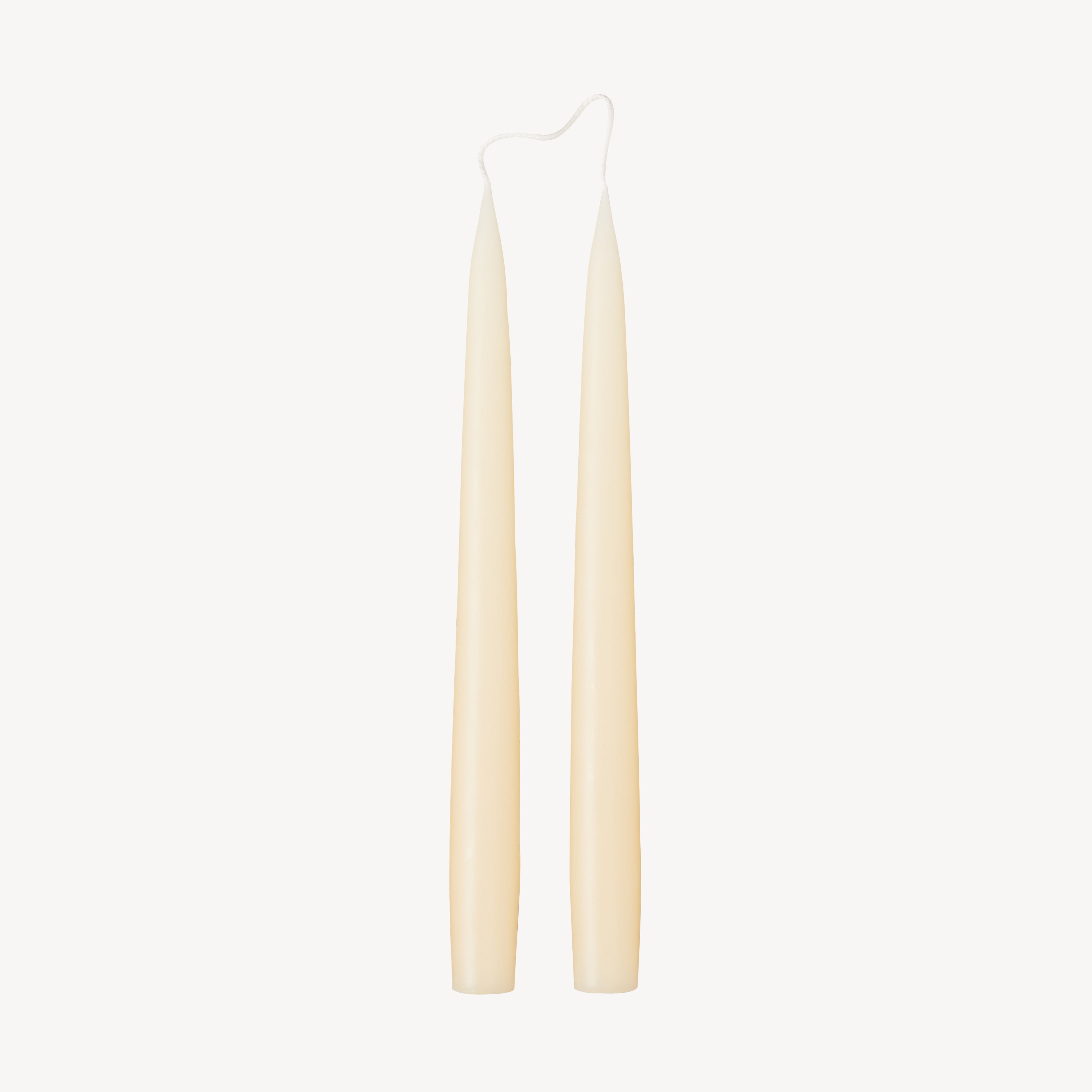 Taper Candle Gift Pair - Ivory