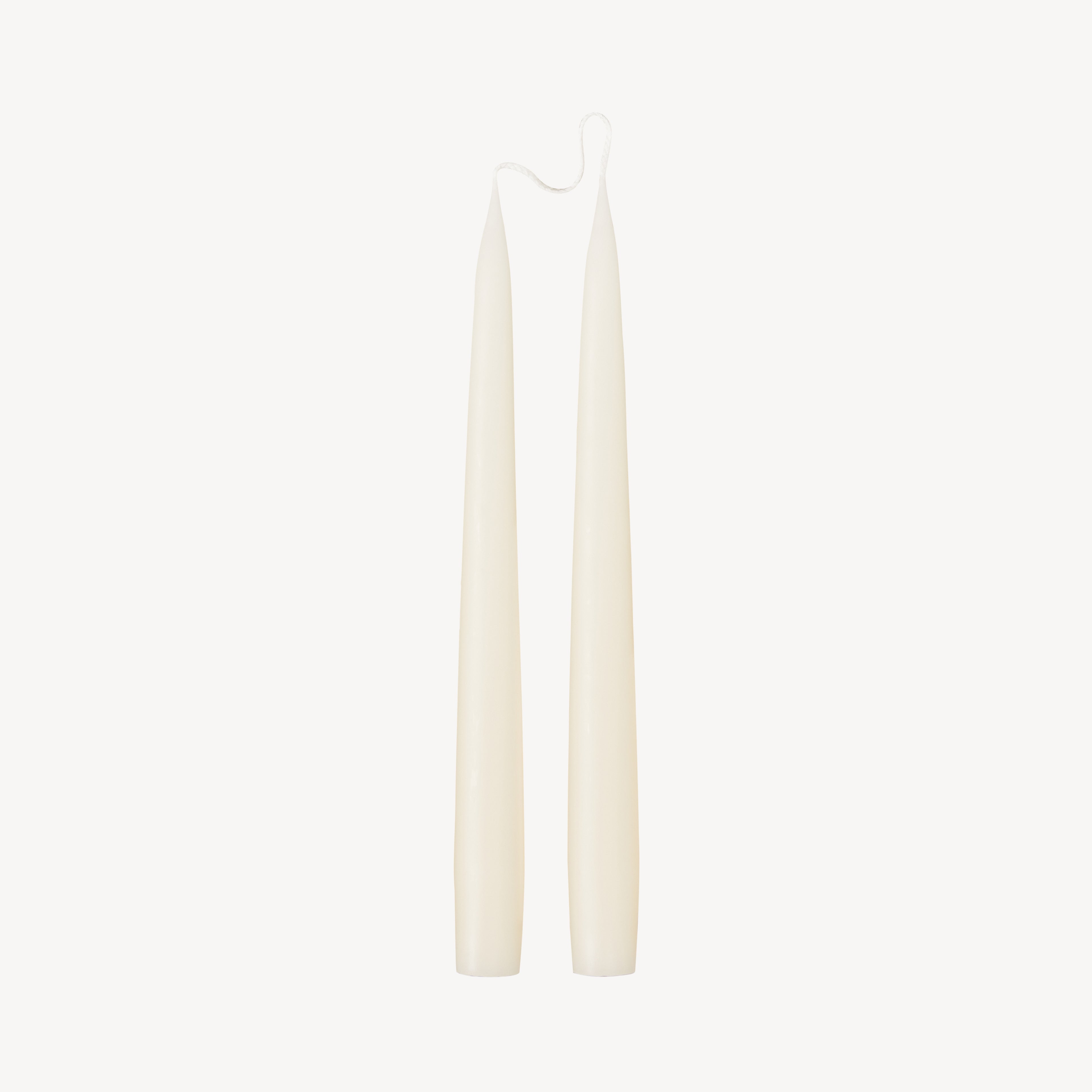 Taper Candle Gift Pair - Off White