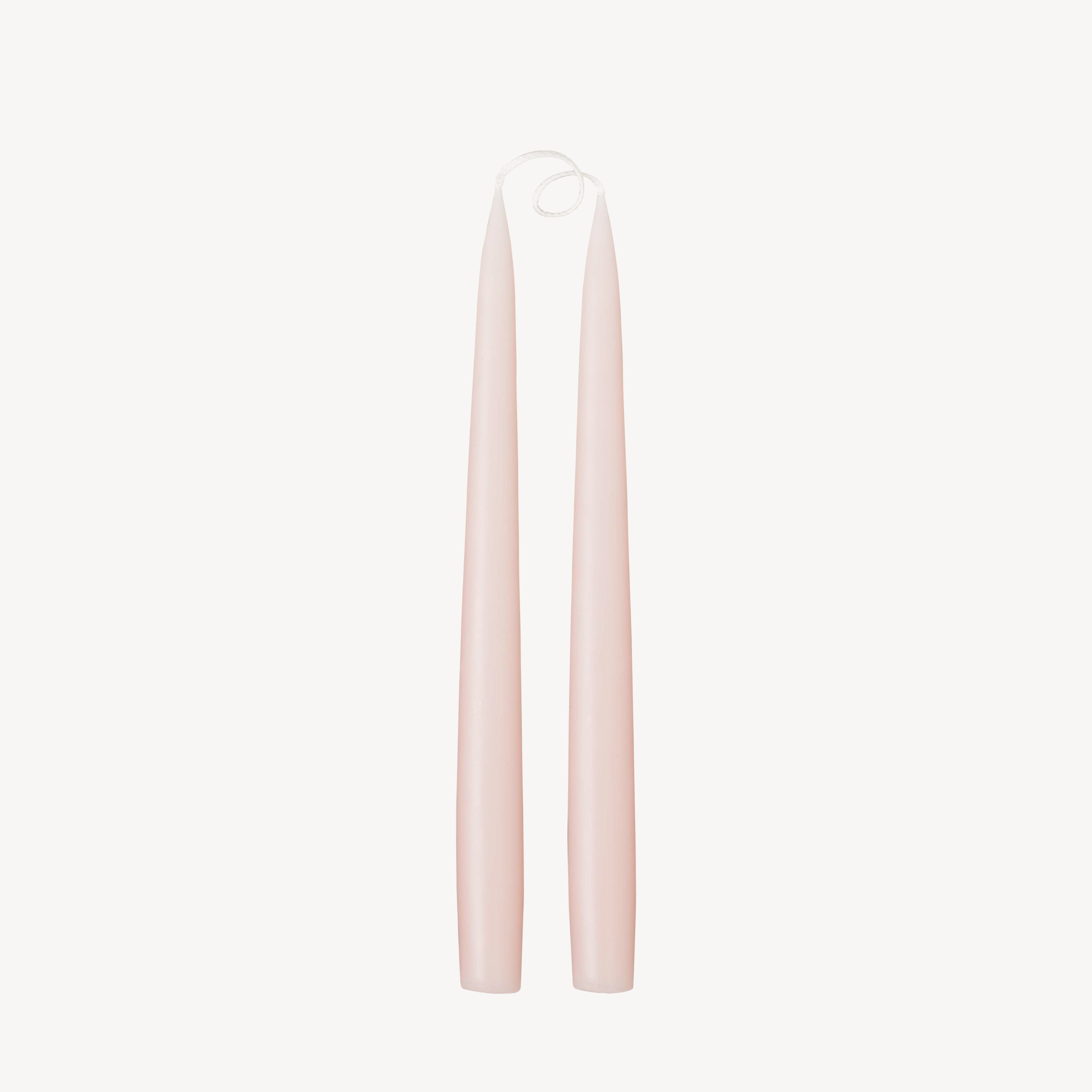 Taper Candle Gift Pair - Powder Pink