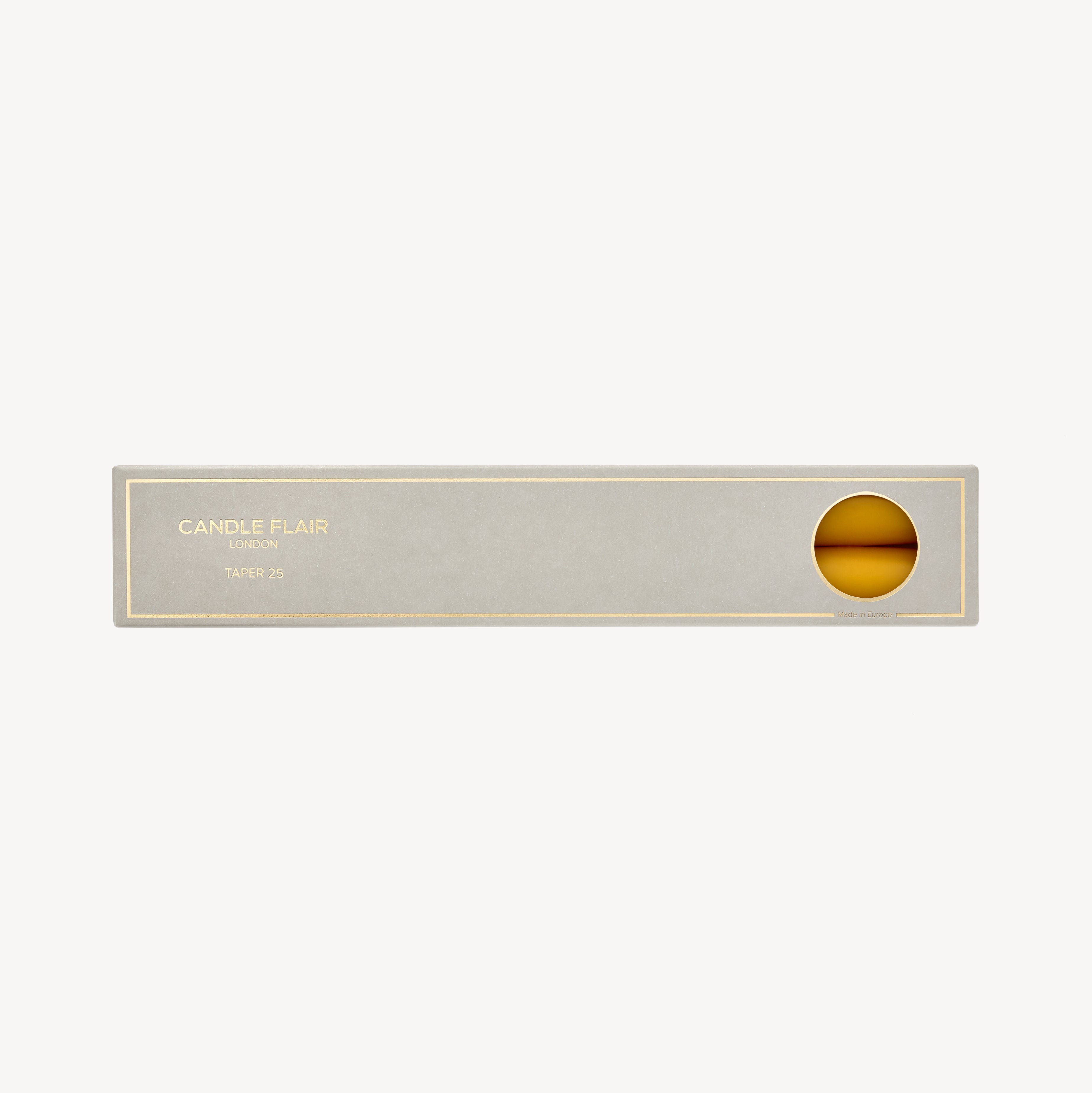 Taper Candle Gift Pair - Honey