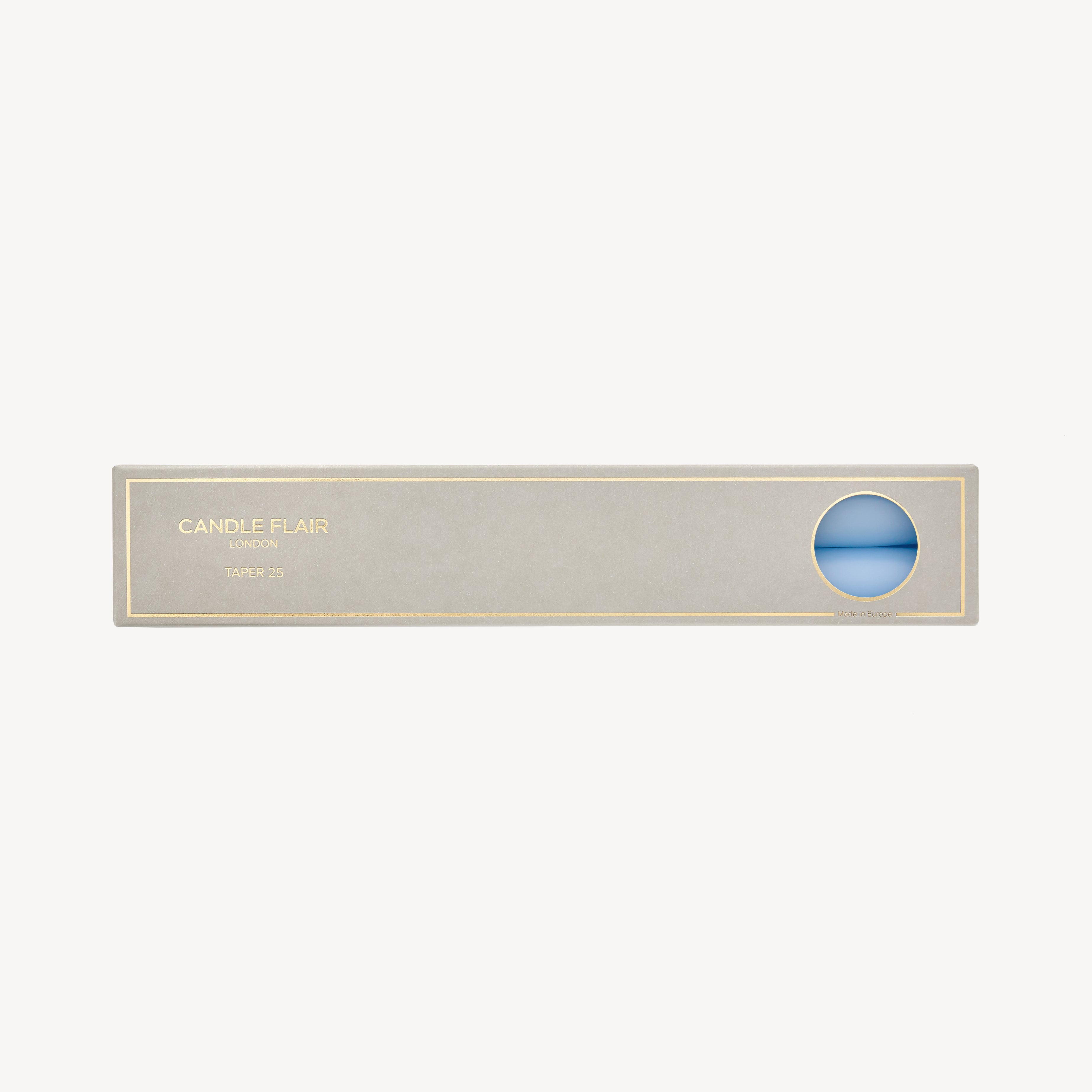Taper Candle Gift Pair - Pale Blue