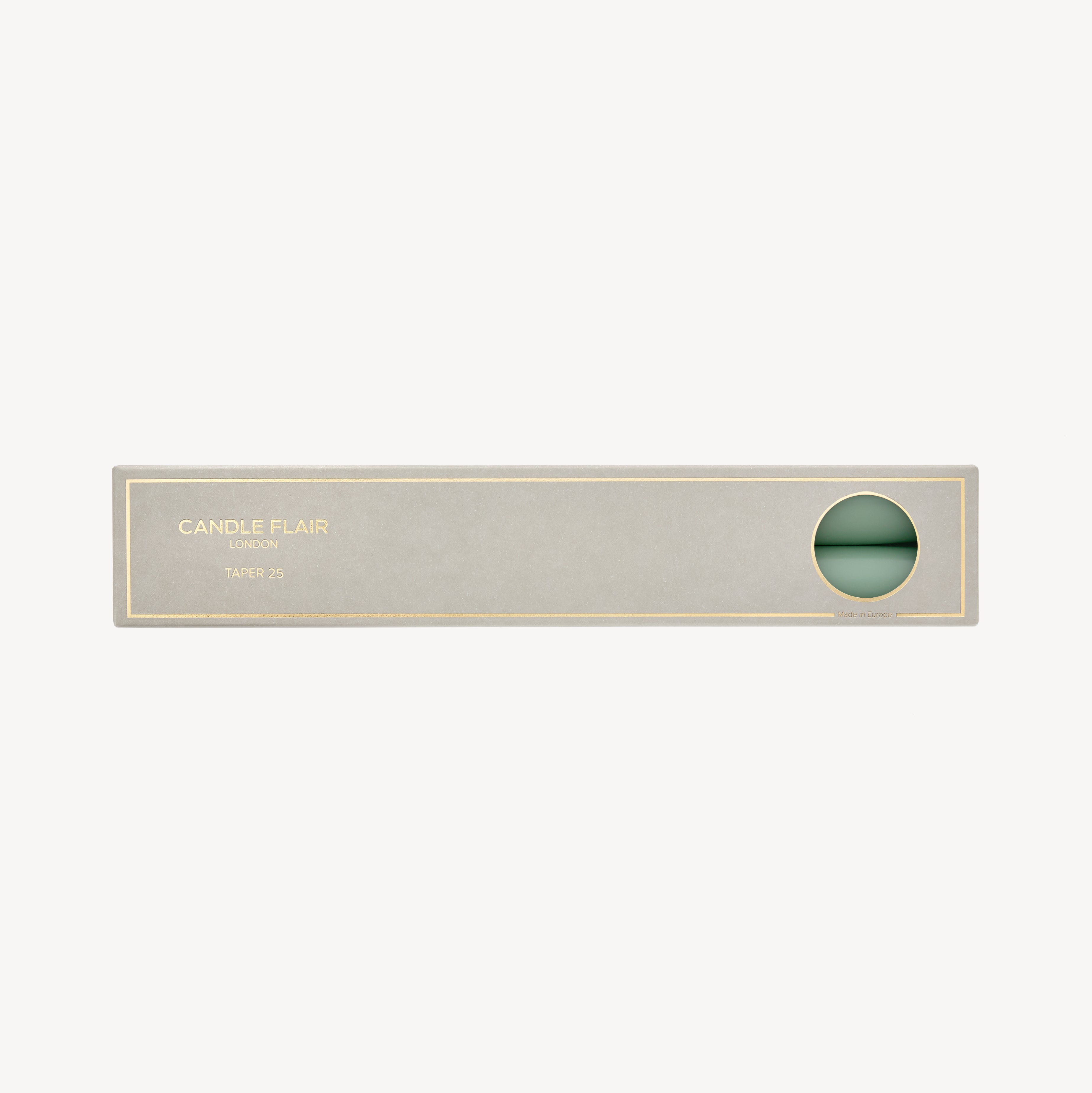 Taper Candle Gift Pair - Sage Green