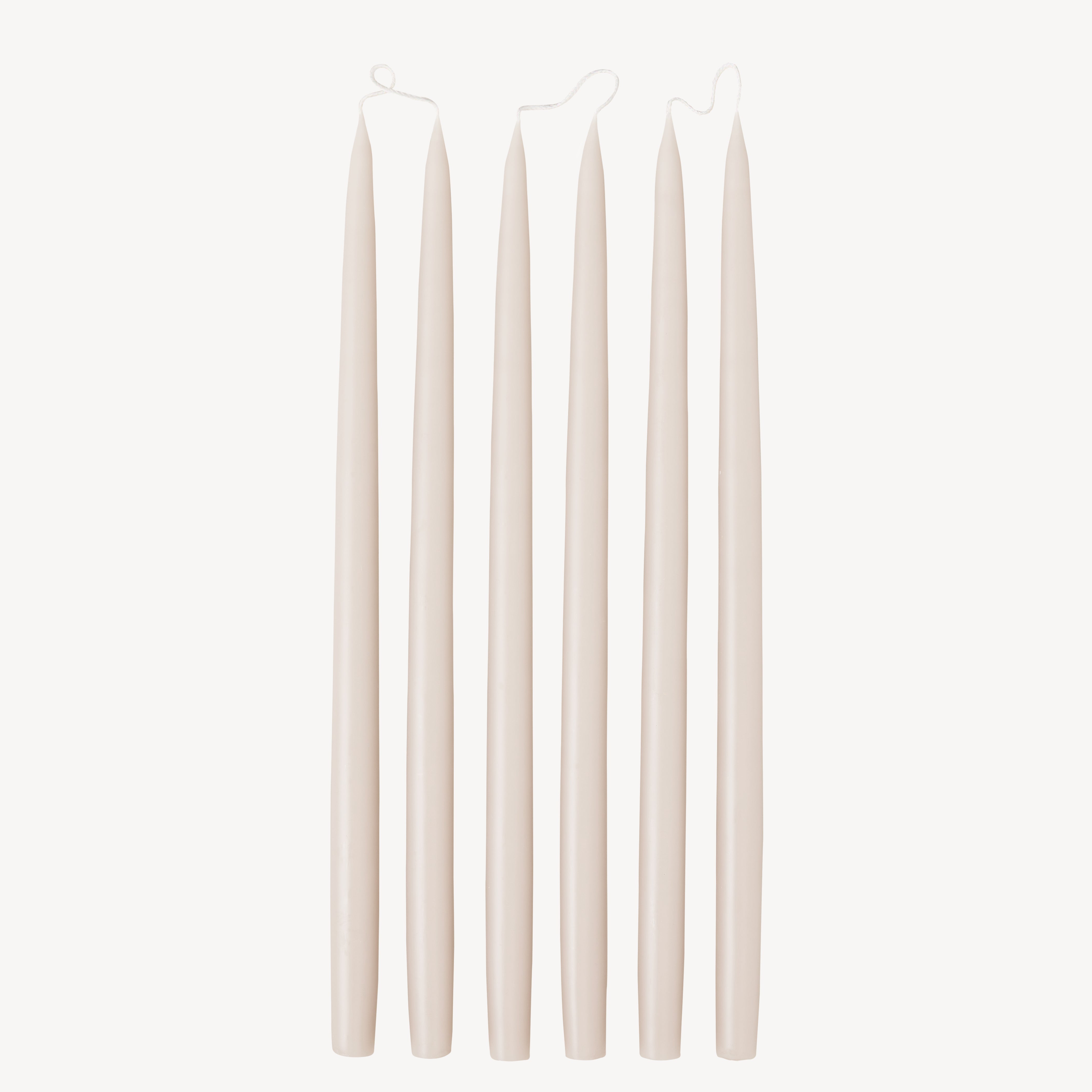 Box of 6 Candles - Taper 45 - Nude