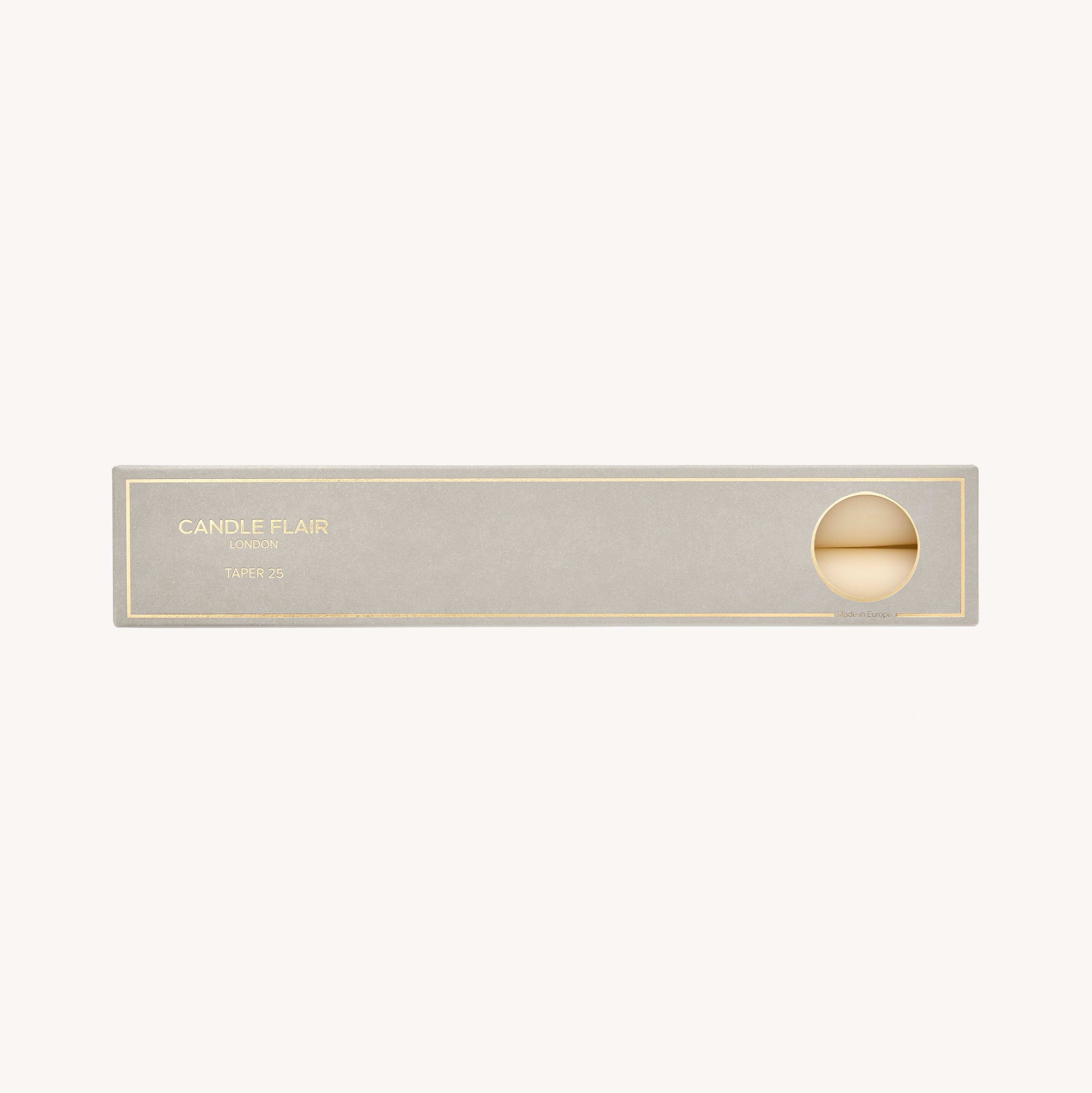 Taper Candle Gift Pair - Ivory