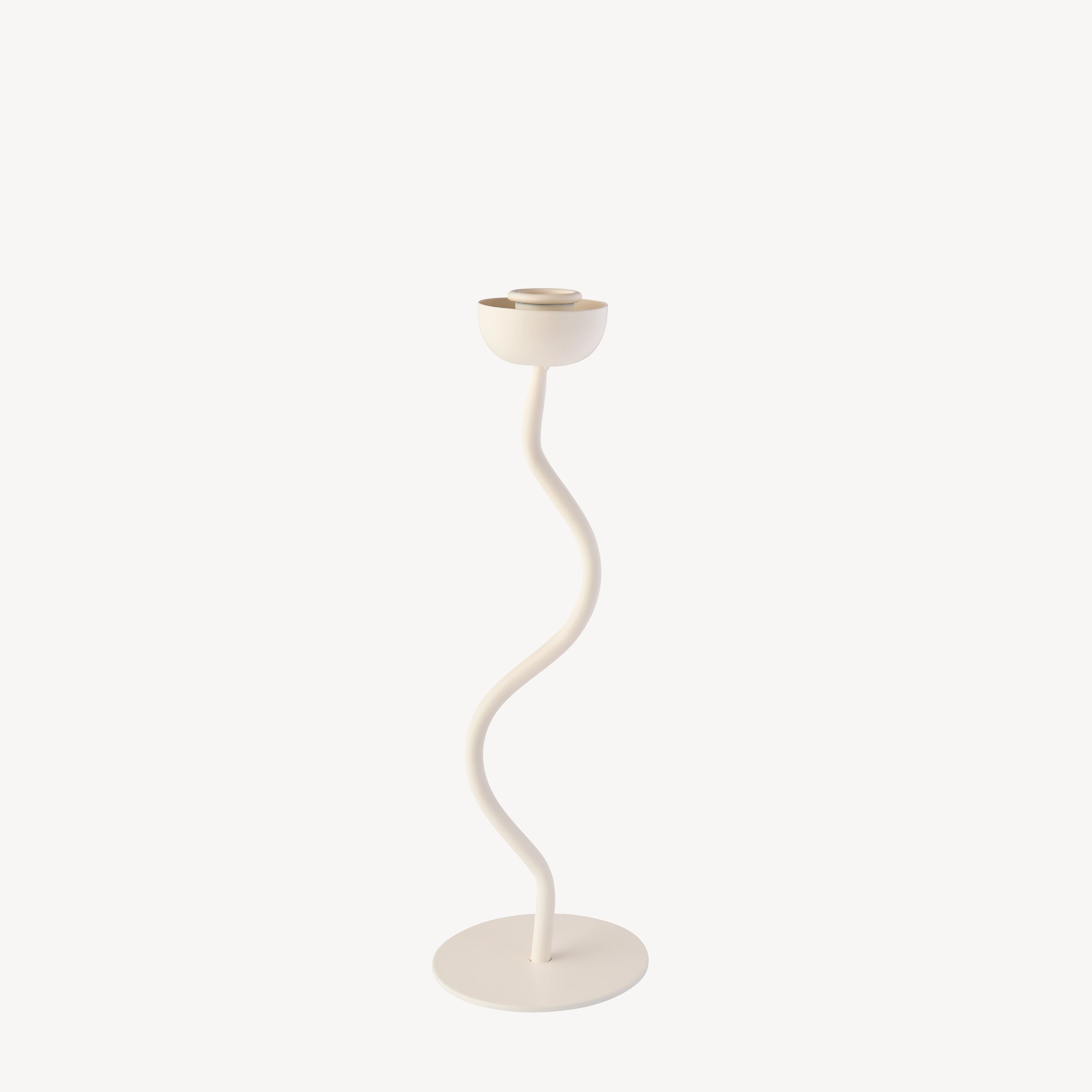 Small Wiggle Candlestick - Off White