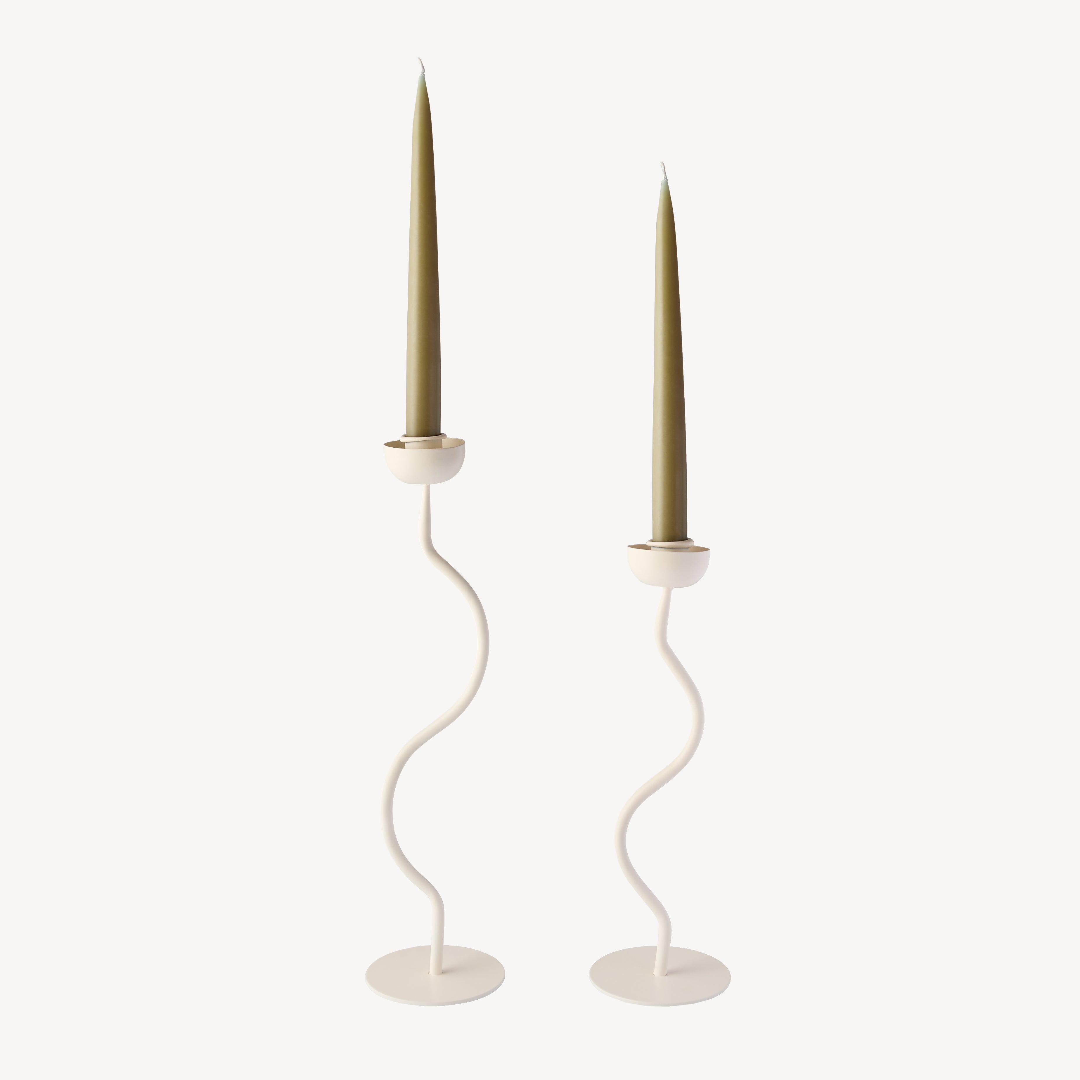 Small Wiggle Candlestick - Off White