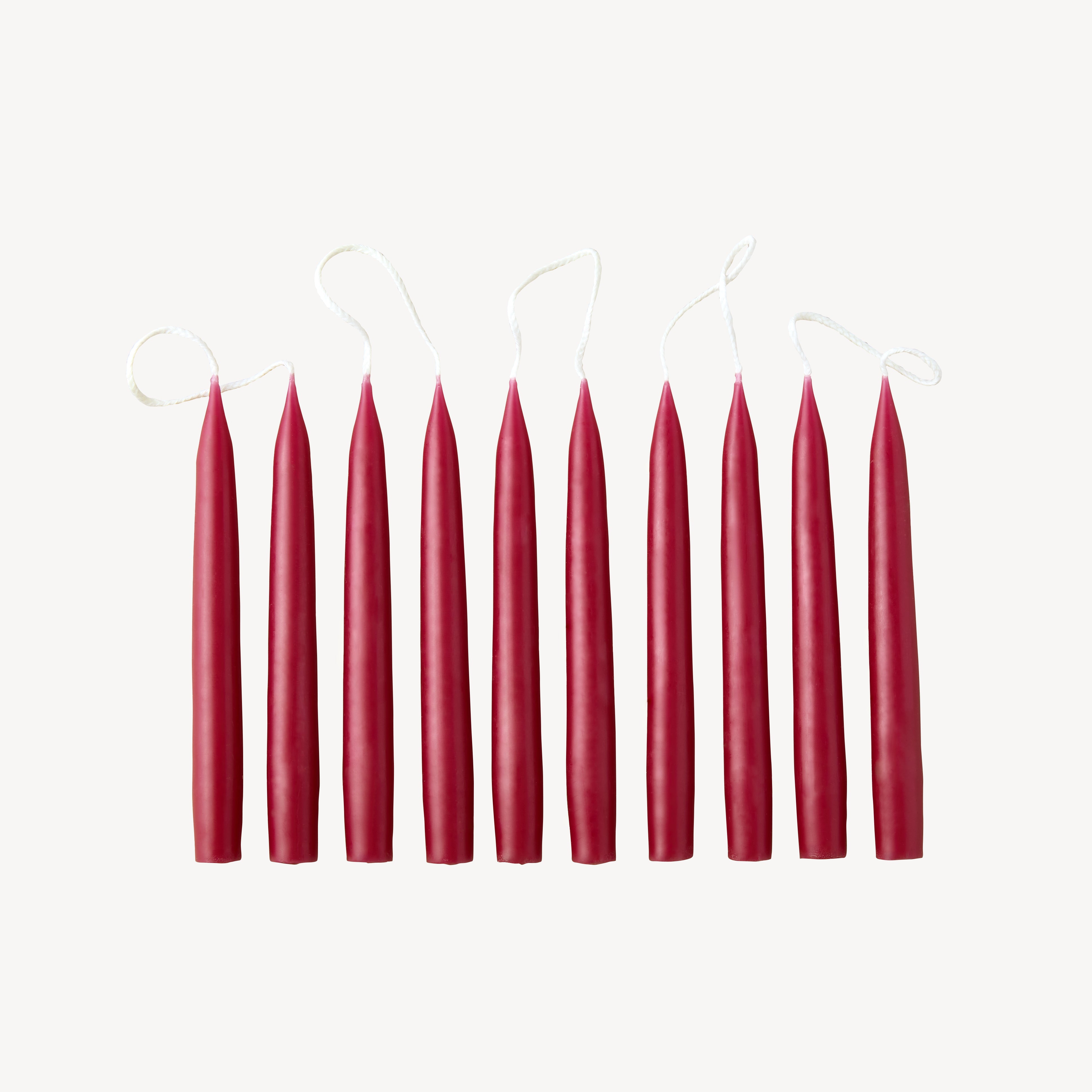 Taper Mini - Burgundy Red